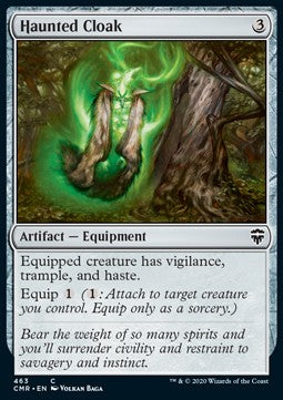 Haunted Cloak - Commander Legends: Extras (Common) [463]
