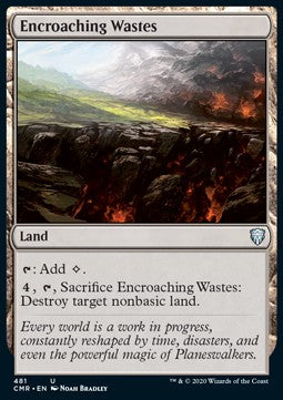 Encroaching Wastes - Commander Legends: Extras (Uncommon) [481]