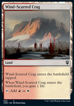 Wind-Scarred Crag - Commander Legends: Extras (Common) [502]