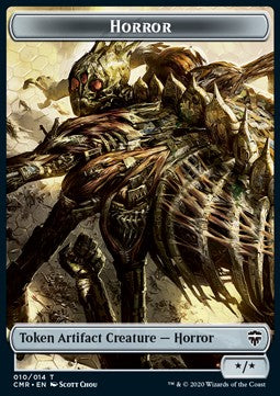 Horror Token (Artifact */*) - Commander Legends: Extras (Token) [T10]