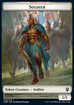 Soldier Token (White 1/1) - Commander Legends: Extras (Token) [T02]