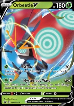 Orbeetle V - SWSH Black Star Promos (Promo) [078]