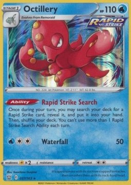 Octillery - Battle Styles (Holo Rare) [BST-37]