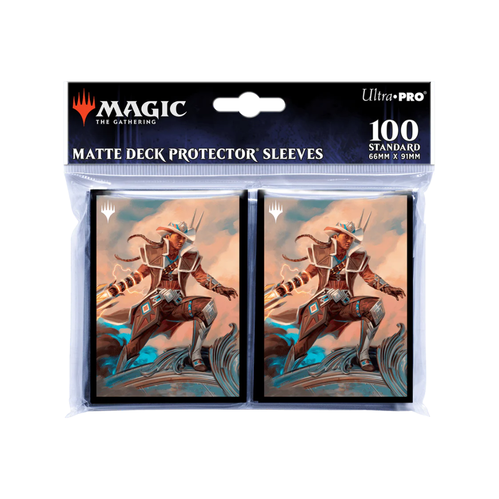Magic: The Gathering Matte Deck Protector Sleeves – 100 Standard-Kartenhüllen 66×91 mm von Ultra Pro mit Artwork, ideal für MTG-Decks und Turnierschutz