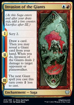 Invasion of the Giants - Kaldheim (Uncommon) [215]