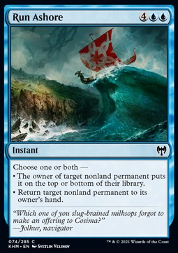Run Ashore - Kaldheim (Common) [74]