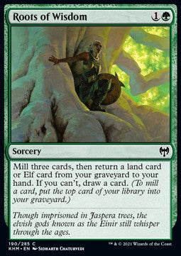 Roots of Wisdom - Kaldheim (Common) [190]