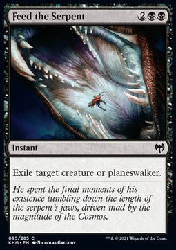 Feed the Serpent - Kaldheim (Common) [95]