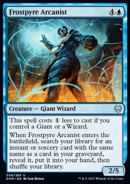 Frostpyre Arcanist - Kaldheim (Uncommon) [58]