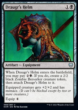 Draugr's Helm - Kaldheim (Uncommon) [88]