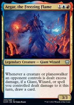 Aegar, the Freezing Flame - Kaldheim (Uncommon) [200]