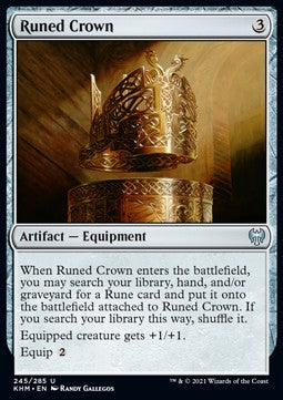 Runed Crown - Kaldheim (Uncommon) [245]