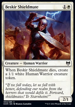 Beskir Shieldmate - Kaldheim (Common) [4]