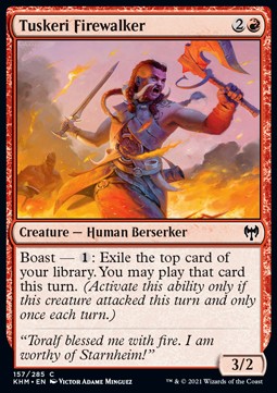 Tuskeri Firewalker - Kaldheim (Common) [157]