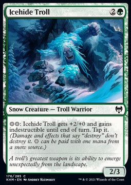 Icehide Troll - Kaldheim (Common) [176]