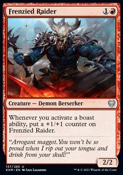 Frenzied Raider - Kaldheim (Uncommon) [137]