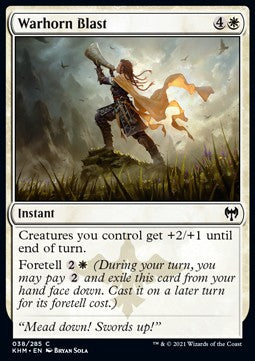 Warhorn Blast - Kaldheim (Common) [38]