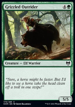 Grizzled Outrider - Kaldheim (Common) [173]