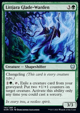 Littjara Glade-Warden - Kaldheim (Uncommon) [182]