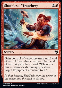 Shackles of Treachery - Kaldheim (Common) [150]