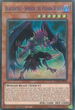 Blackwing - Simoon the Poison Wind (V.2 - Ultra Rare) - Legendary Duelists: Season 2 (Ultra Rare) [LDS2-040]