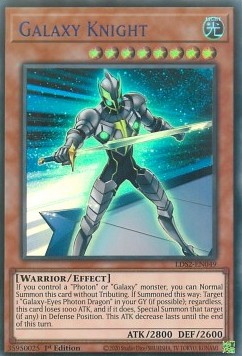 Galaxy Knight (V.2 - Ultra Rare) - Legendary Duelists: Season 2 (Ultra Rare) [LDS2-049]