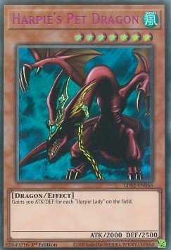 Harpie's Pet Dragon (V.4 - Ultra Rare) - Legendary Duelists: Season 2 (Ultra Rare) [LDS2-066]