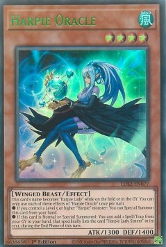 Harpie Oracle (V.3 - Ultra Rare) - Legendary Duelists: Season 2 (Ultra Rare) [LDS2-077]