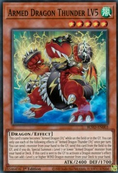 Armed Dragon Thunder LV5 - Blazing Vortex (Super Rare) [003]
