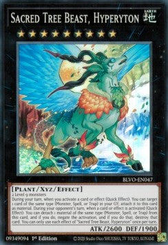 Sacred Tree Beast, Hyperyton - Blazing Vortex (Super Rare) [047]