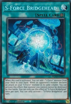 S-Force Bridgehead - Blazing Vortex (Secret Rare) [BLVO-057]