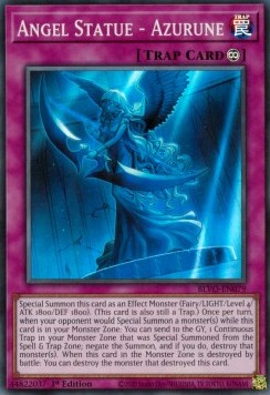 Angel Statue - Azurune - Blazing Vortex (Super Rare) [079]