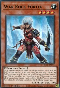 War Rock Fortia - Blazing Vortex (Super Rare) [093]