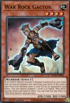 War Rock Gactos - Blazing Vortex (Super Rare) [094]