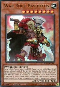War Rock Bashileos - Blazing Vortex (Ultra Rare) [097]