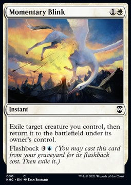 Momentary Blink - Commander: Kaldheim (Common) [KHC-30]