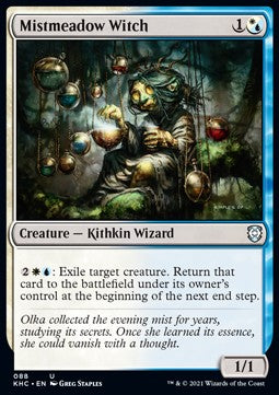 Mistmeadow Witch - Commander: Kaldheim (Uncommon) [88]