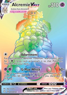 Alcremie VMAX - Shining Fates (Secret Rare) [73]
