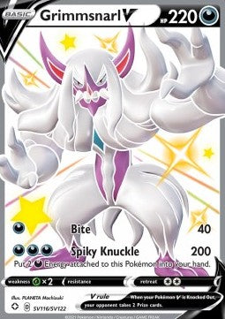 Grimmsnarl V - Shining Fates (Secret Rare) [SV116]