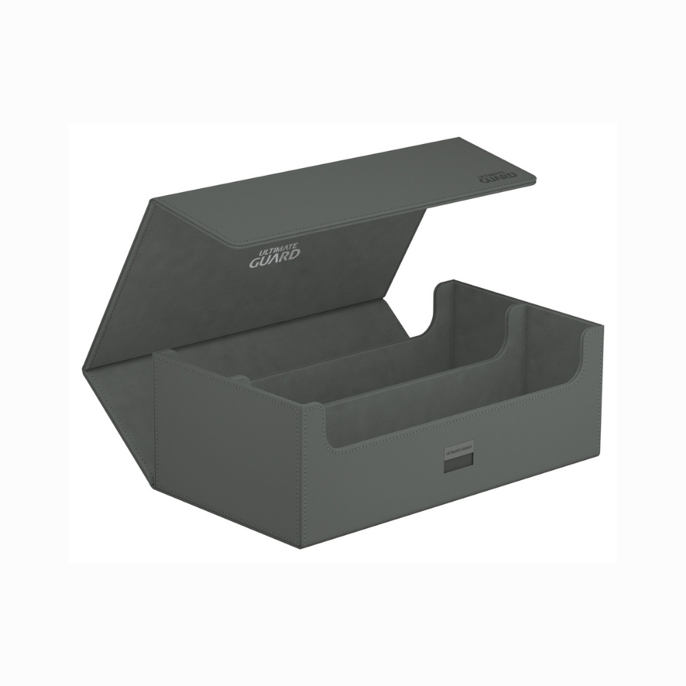 Ultimate Guard Arkhive Monocolor Flip Case 800+ in Grau – Sammelkarten Aufbewahrungsbox für über 800 gesleevte Karten