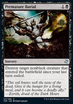 Premature Burial - Time Spiral Remastered (Uncommon) [131]