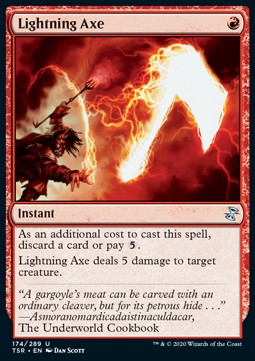 Lightning Axe - Time Spiral Remastered (Uncommon) [174]