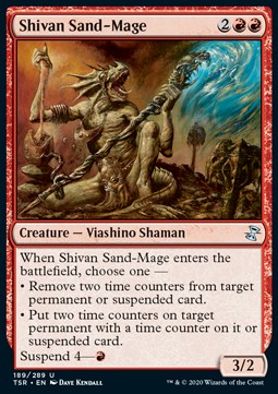 Shivan Sand-Mage - Time Spiral Remastered (Uncommon) [189]