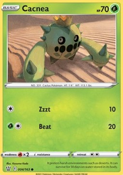 Cacnea - Battle Styles (Common) [4]