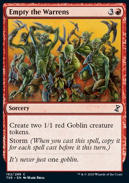 Empty the Warrens - Time Spiral Remastered (Common) [162]