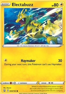 Electabuzz - Battle Styles (Common) [44]