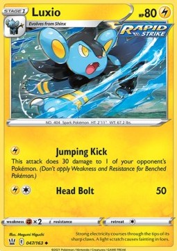 Luxio - Battle Styles (Uncommon) [47]