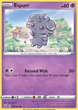 Espurr - Battle Styles (Common) [60]