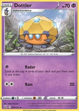 Dottler - Battle Styles (Uncommon) [64]