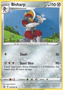 Bisharp - Battle Styles (Uncommon) [104]
